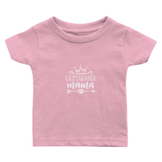 Weimaraner Mama Baby T Shirts