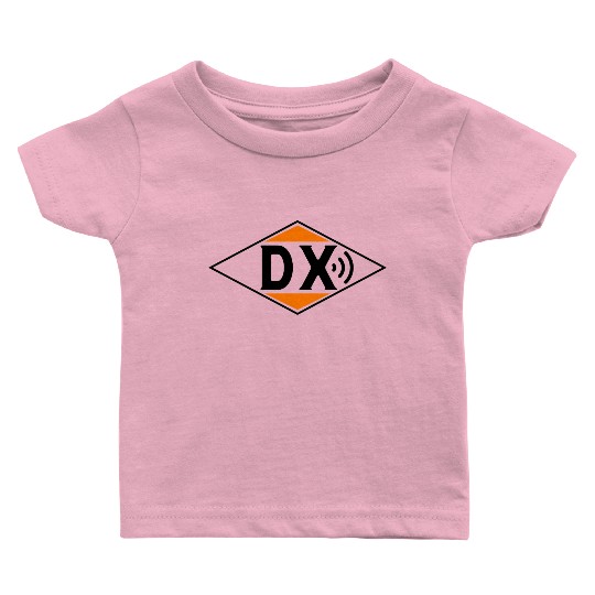 Ham Radio DX operator color black Baby T Shirts