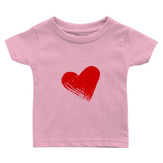 Love Heart Baby T Shirts