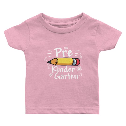 Cute Pre Kindergarten Back To School Pre K Teacher Baby T Shirts