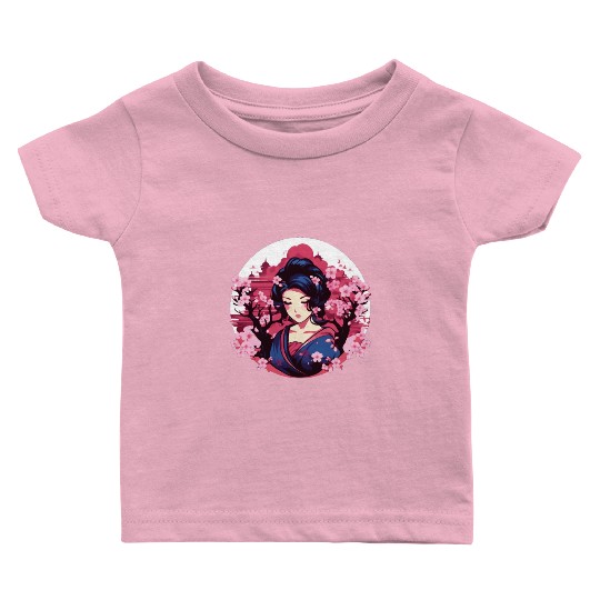 Geisha of Japan Baby T Shirts