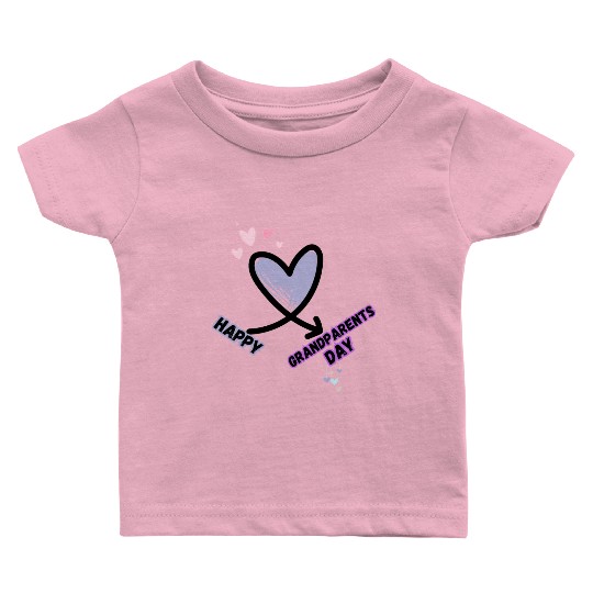 Happy Grandparents Day Baby T Shirts