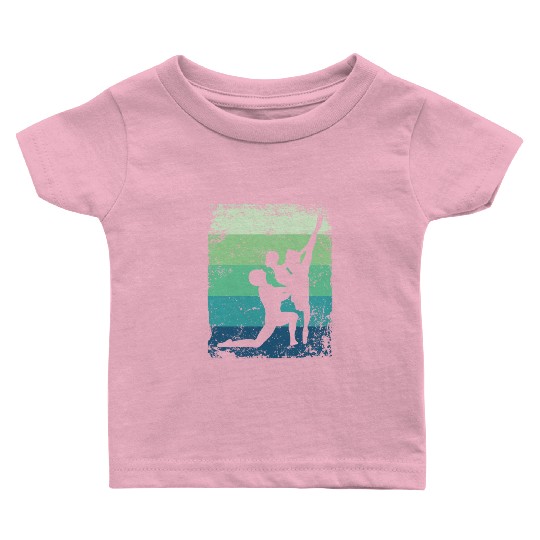 Ballet Dance Couple Vintage Ballerina Baby T Shirts