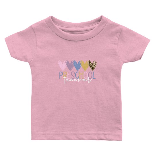 Preschool Teacher Back To School Preschool Teacher Baby T Shirts