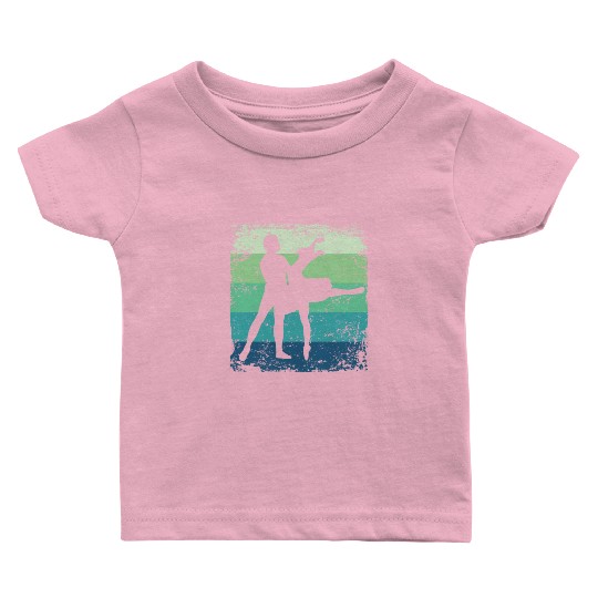 Ballet Dance Couple Vintage Ballerina Baby T Shirts