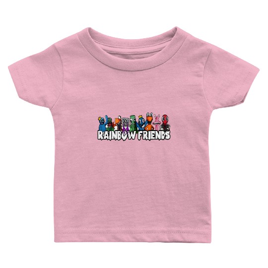 Rainbow Friends Baby T Shirts