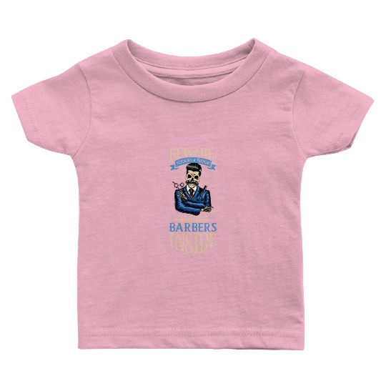 Horror Barber Spooky Hairdresser Hairstylist Hair Baby T Shirts