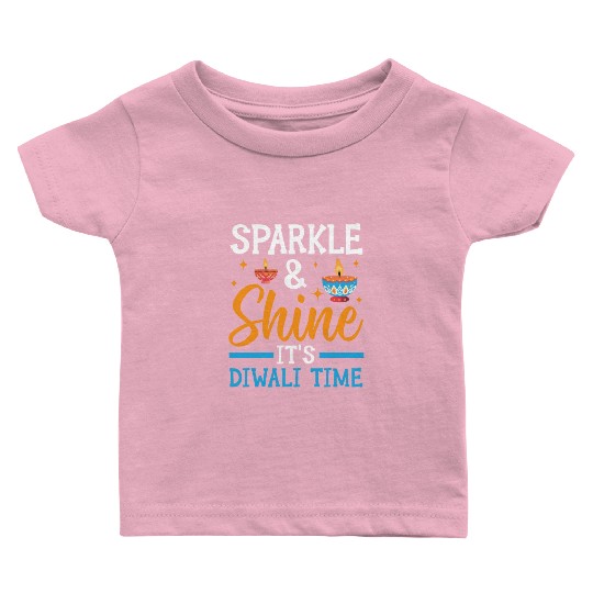 Happy Diwali Diwali Festival Indian Hindu Hinduism Baby T Shirts