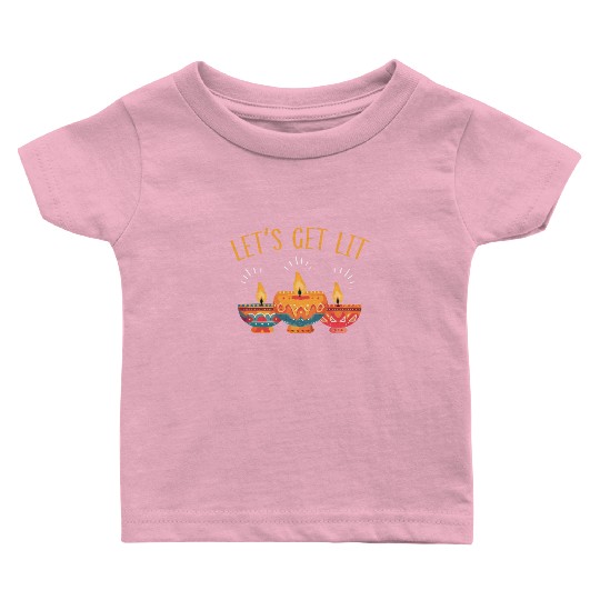 Happy Diwali Diwali Festival Indian Hindu Hinduism Baby T Shirts