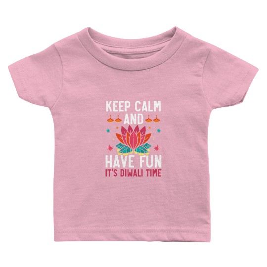 Happy Diwali Diwali Festival Indian Hindu Hinduism Baby T Shirts
