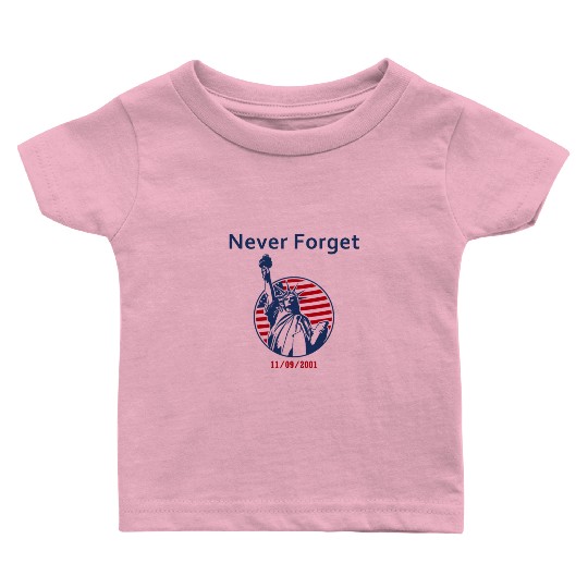 Patriot Day, 11 September Baby T Shirts