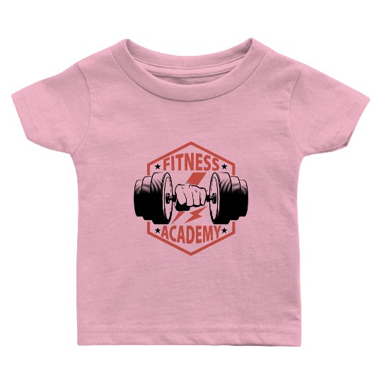 FITNESS ACADEMY, Baby T Shirts