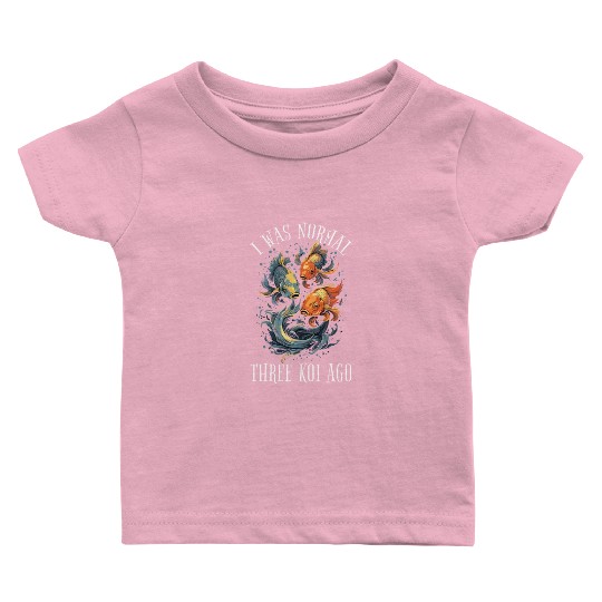Koi Fish Koi Carp Japanese Koi Garden-Pond funny Baby T Shirts