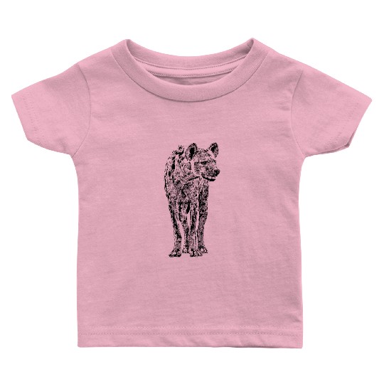 Spotted Hyena Baby T Shirts