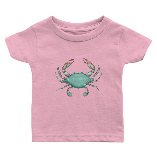 Maryland Chesapeake Bay Marine Wildlife Blue Crab Baby T Shirts