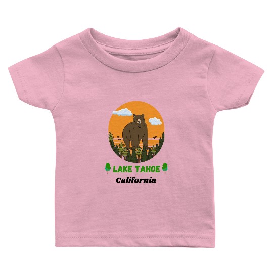 Lake Tahoe California Baby T Shirts