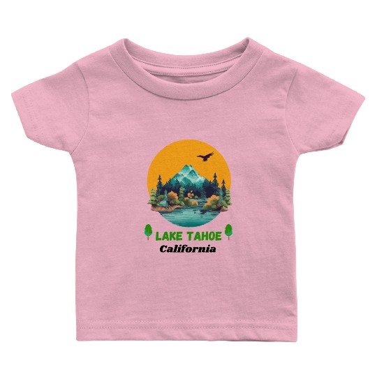 Lake Tahoe California Baby T Shirts
