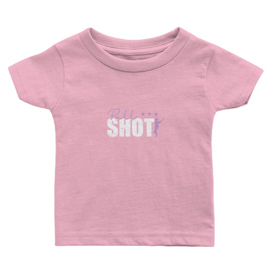 Pull Shot Cricket Baby T Shirts