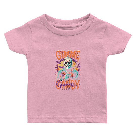 Halloween Gimme Candy Spooky Season Baby T Shirts