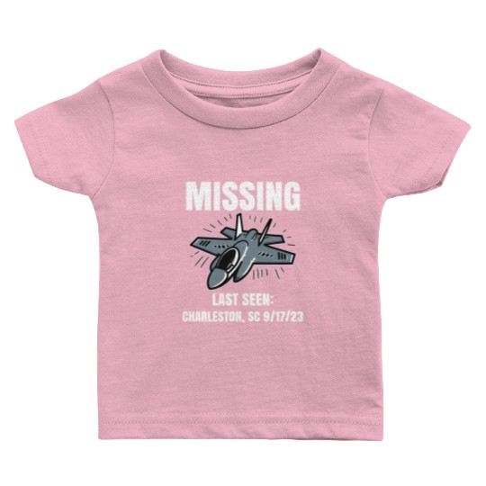 Missing F-35 War Plane Baby T Shirts