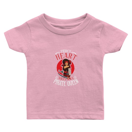 Female Pirate Pirate Ship Woman Pirate Captain Baby T Shirts