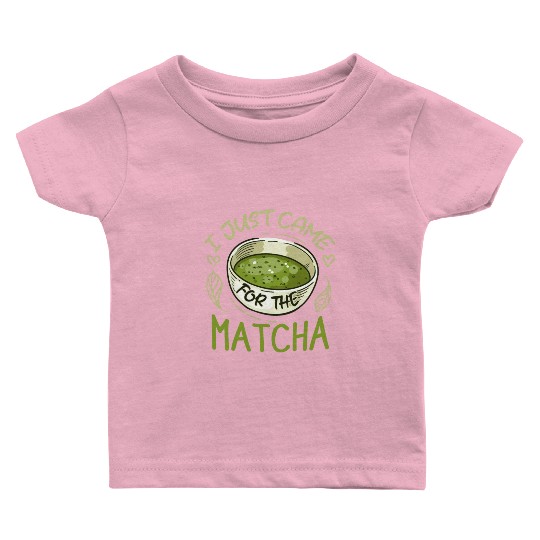 Green Tea Lover Japanese Matcha Latte Drink Matcha Baby T Shirts