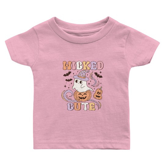 Wicked Cute Halloween: Spooky Charm and Cuteness Baby T Shirts