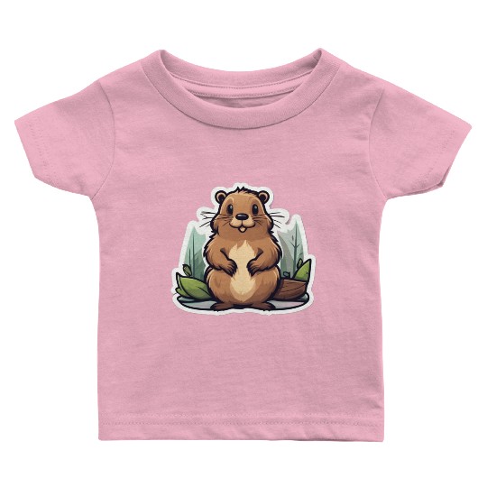 Eager Beavers Baby T Shirts