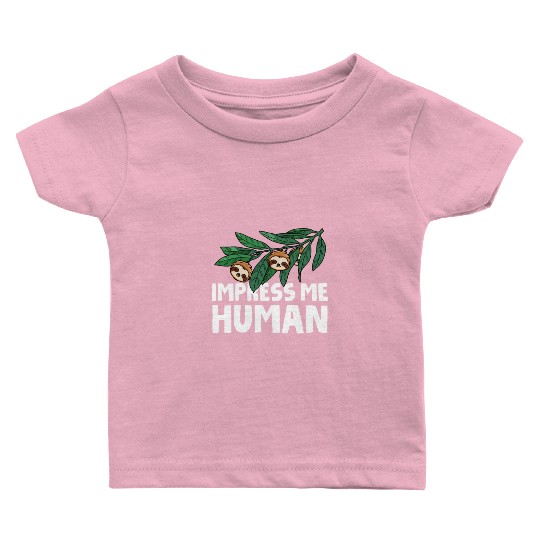 Sloth Cool Baby T Shirts