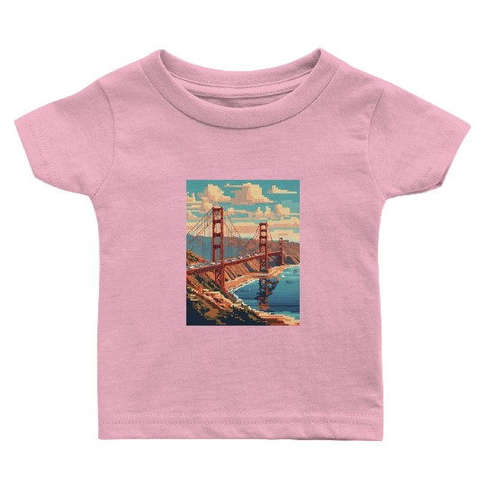 Golden Gate Bridge California Baby T Shirts Baby T Shirts, Golden