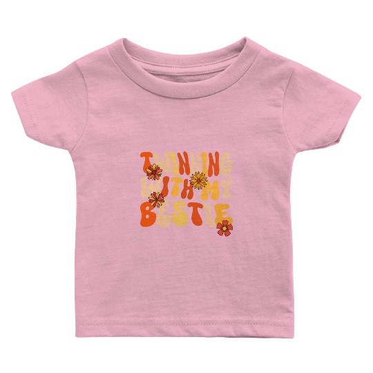 Twinning With My Bestie Spirit Week Twin Day Baby T Shirts