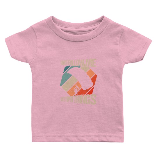 Don't Follow Me I Do Stupid Things Skydiving Skydi Baby T Shirts