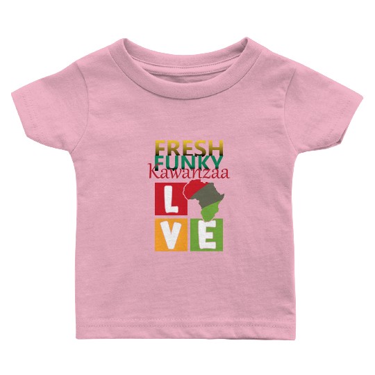 Kwanzaa Celebration with a Fresh Funky Twist Baby T Shirts