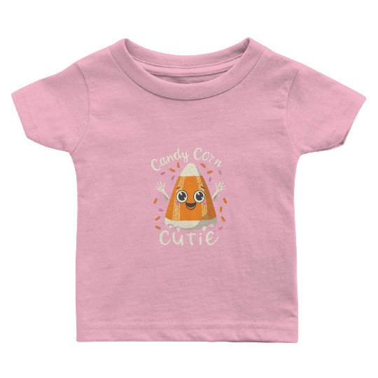 candy corn cutie Halloween Gift Baby T Shirts