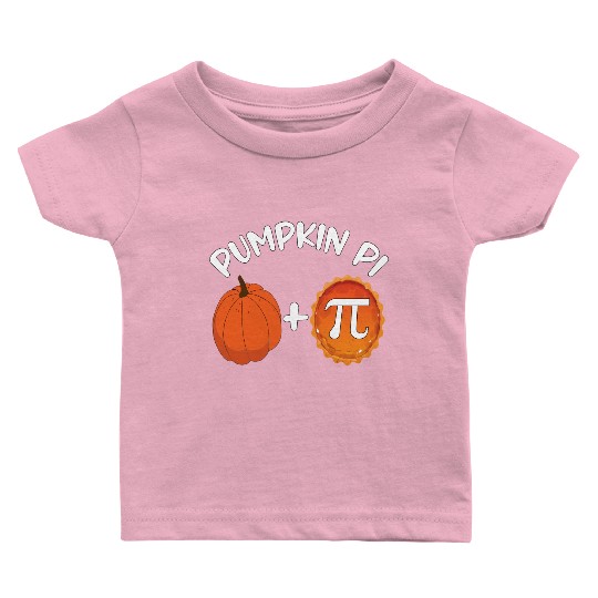 Pumpkin Pi Math Baby T Shirts Funny Halloween Thanksgiving