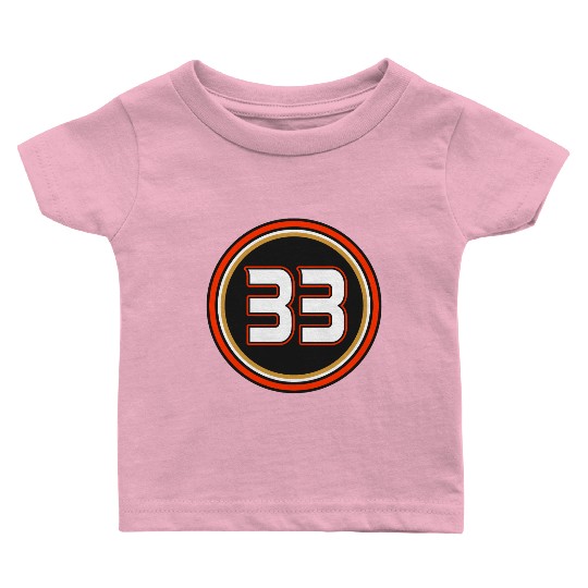 Jakob Silfverberg Number 33 Jersey Anaheim Ducks Baby T Shirts