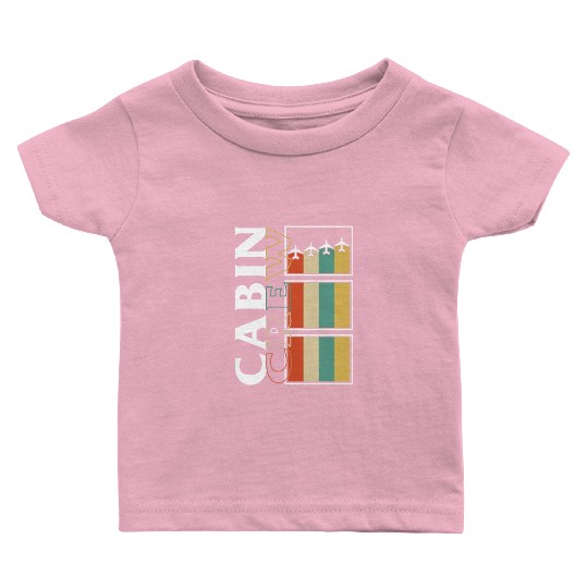 Flight Attendant Baby T Shirts, Cabin Crew Baby T Shirts, Gift