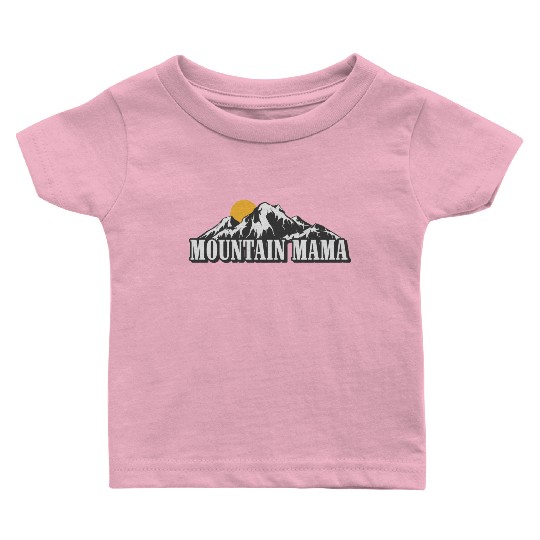 Mountain Mama Adventure Baby T Shirts