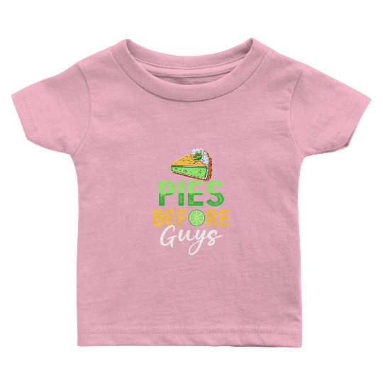 Key Lime Pie Lover Dessert Baby T Shirts