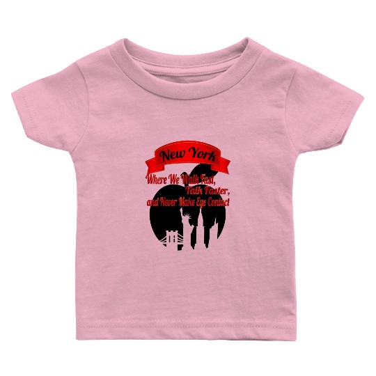 New York Big Apple Baby T Shirts