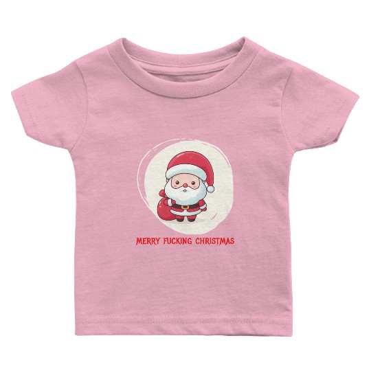 Cute Bad Santa Baby T Shirts