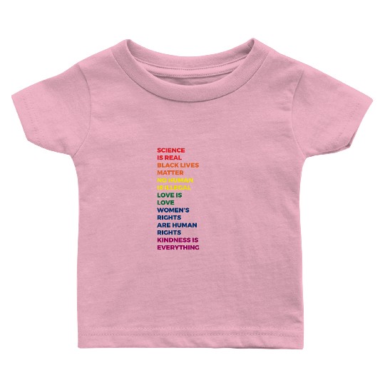 Science Is Real Baby T Shirts