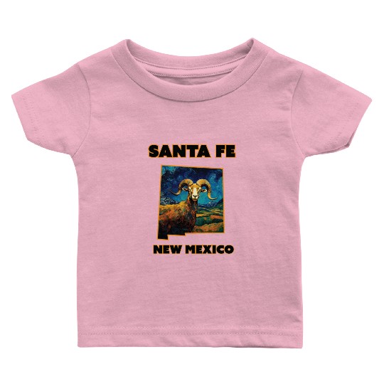 New Mexico - Big Horn Sheep Baby T Shirts