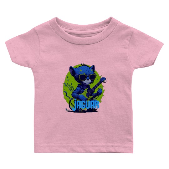 Baby Jaguar Guitar Baby T Shirts