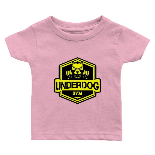 Pitbull - Underdog GYM Baby T Shirts