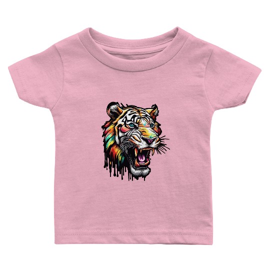 Tiger / Animal / Safari / Wild / Animal Print Baby T Shirts