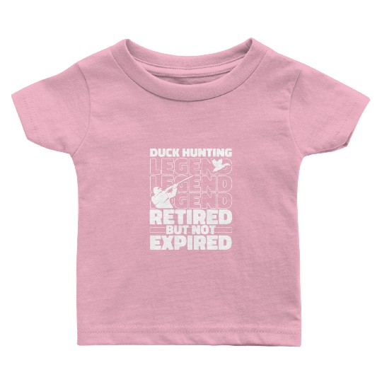 Duck Hunting Retired Baby T Shirts