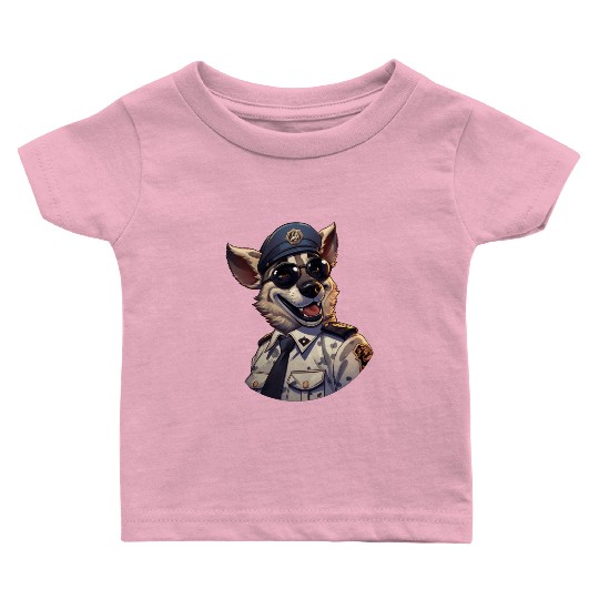 Police hyena Baby T Shirts