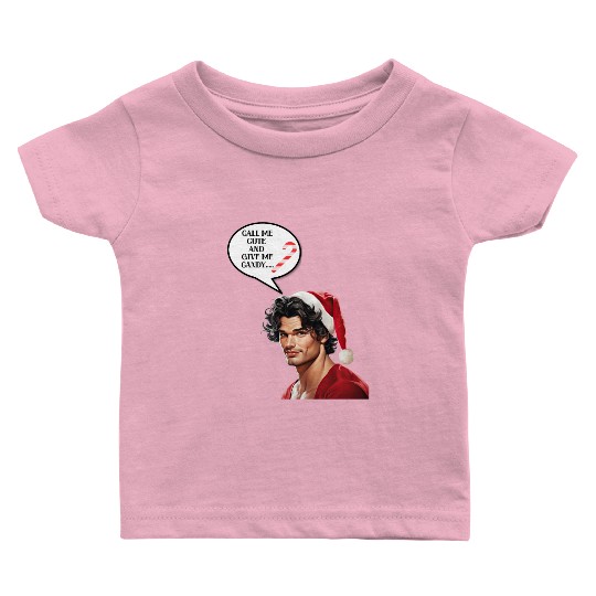 Christmas Nice Cute and Handsome Man Baby T Shirts