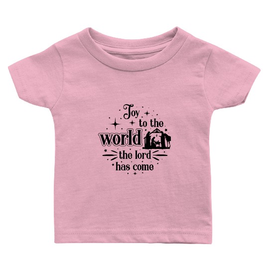 Joy to the world the lord has come Baby T Shirts